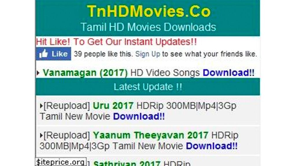 TnHdMovies 2021 – Download Tamil HD Movies Download Online Illegal Website Telugu movies Download at TnHdMovies Website News