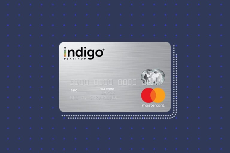 indigo credit card login